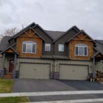 Residential Home New Siding Duplex
